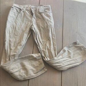 Old Navy Men's Straight Jeans - Light Gray